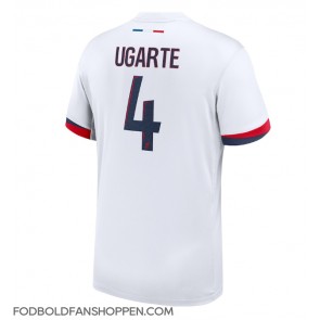 Paris Saint-Germain Manuel Ugarte #4 Udebanetrøje 2024-25 Kortærmet